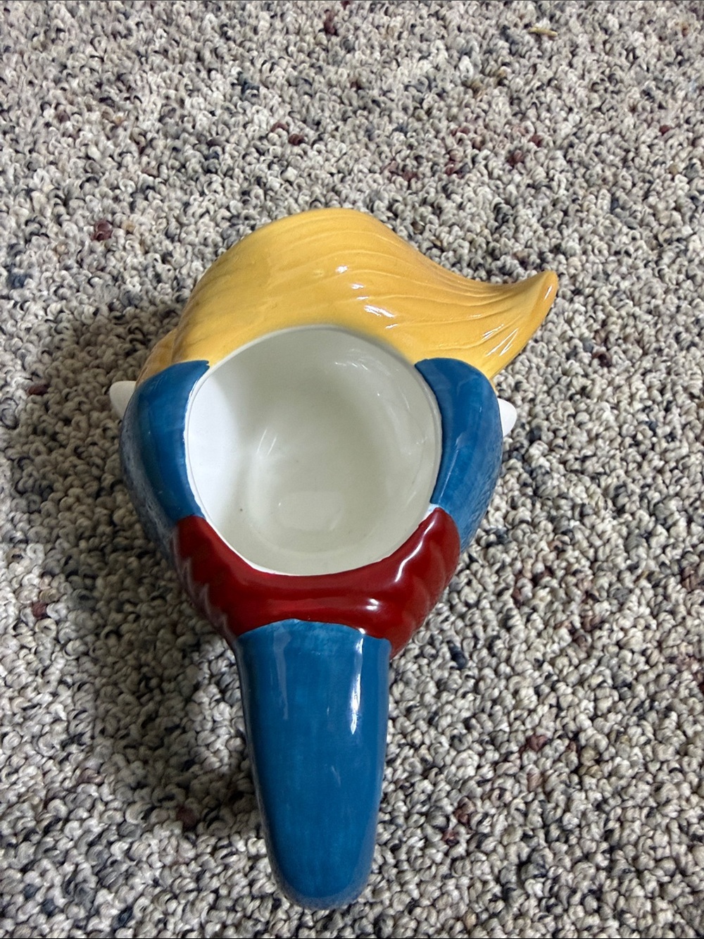Vintage Enesco Rudolph Island Of Misfit Toys Hermey the Elf Figural Ceramic Mug - Picture 5 of 6